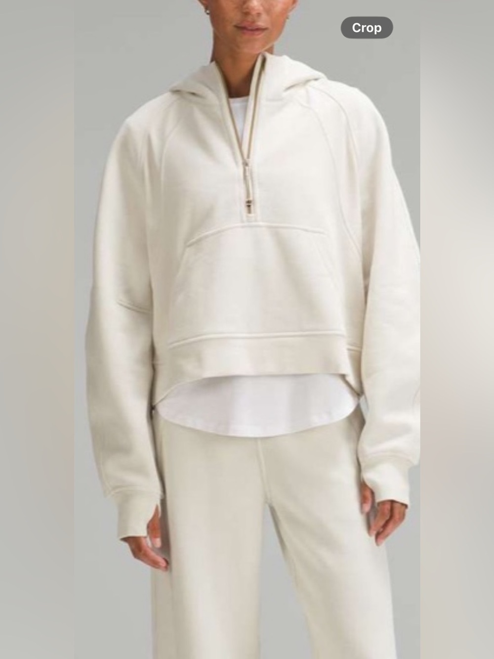 Lululemon Scuba Oversized Half-Zip Hoodie Size S